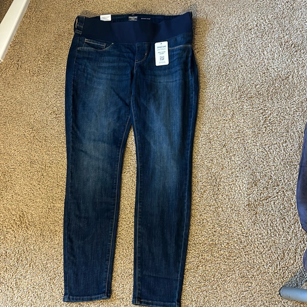 Signature Levi Maternity Skinny Baby Bump Jeans
